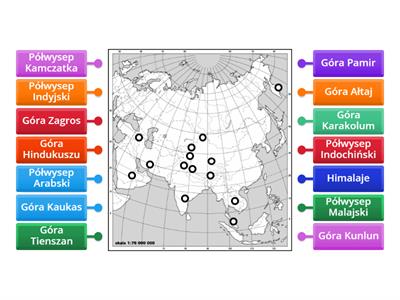 Góry i Półwyspy - Azja