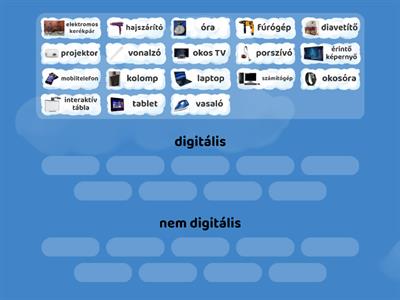 Digitális - nem digitális