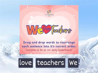 Edtomorrow We Love Teachers