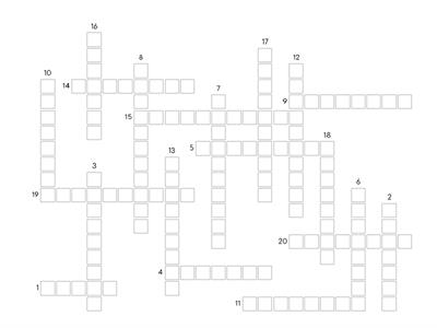 Crossword - "What does it mean?" - E3 Eve