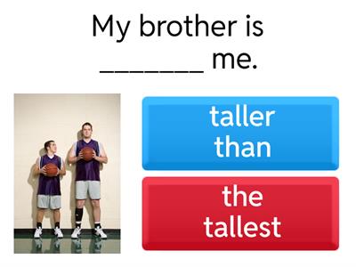  Comparative and Superlative adjectives