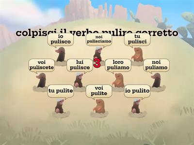 Verbi in -isc PULIRE