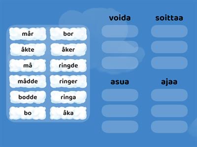 svenska imperfekt II, III