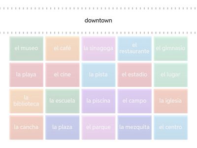 Senderos 1 Los lugares