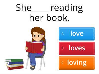 Present  simple 3rd person