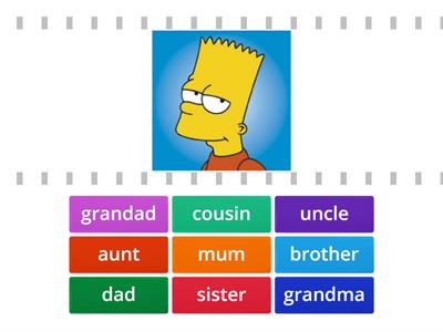 Simpsons FAMILY - Find the match