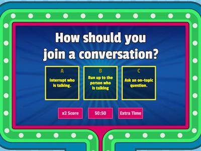 Conversational Skills