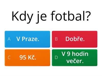 Kdy je to? Čeština expres 1 Lekce 5