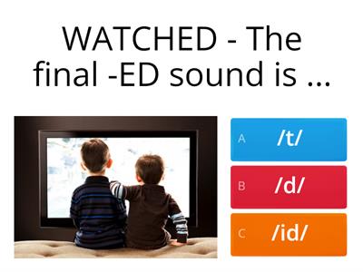  Simple Past (Regular Verbs) - Final -ED sounds