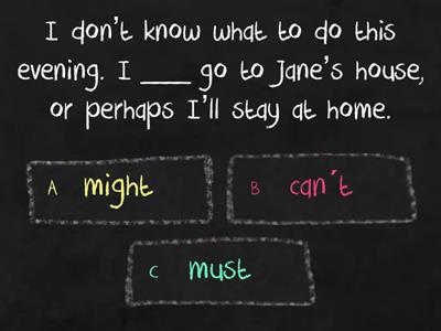 Gold B2 First Unit 7 Modal verbs,Possibility and Certainty 