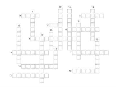 Weather Crossword