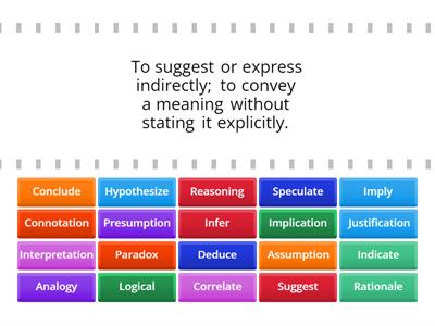 TOEFL Academic vocab