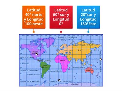 Latitud y longitud