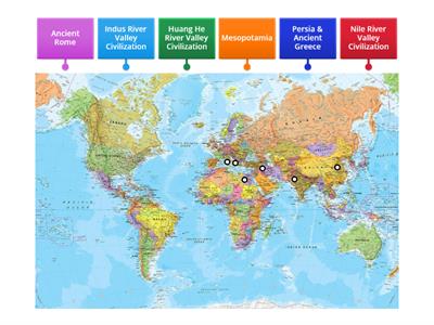 Civilizations Map 