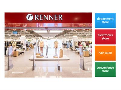 Wave Duo 1 - Week 9 - Types of stores 