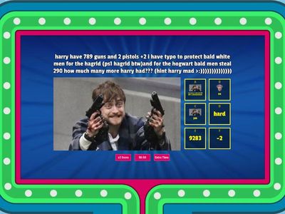 Math Jepardy 5th Grade Fractions Decimals and more!