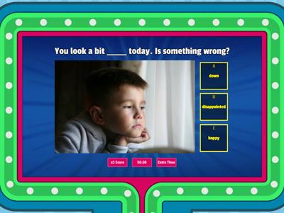 AEF 4 -  Unit 5A - Feelings