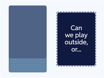 And, but, so, or, because