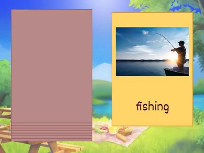 At the Park - Speaking Cards