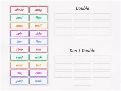 Lesson 33 If adding suffix beginning with v, Double consonant?