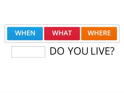 QUESTIONS - WH - TEENS 1