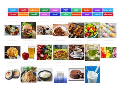  Year 5 Food & Drink Romaji