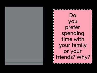 2A. Speaking- Families