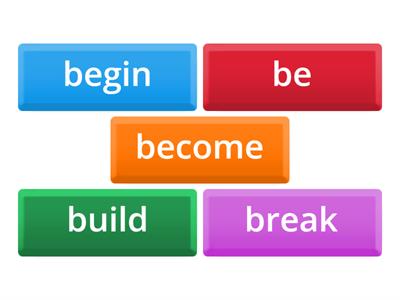 Викторина be begin become break build