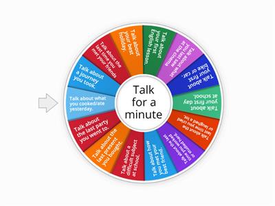 Narrative tenses Intermediate warm up