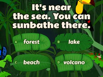 Geographical features quiz