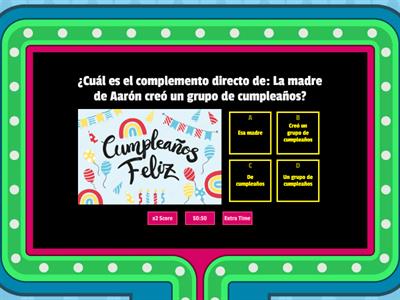 Complementos en sintaxis
