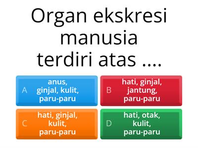 SISTEM EKSKRESI PADA MANUSIA