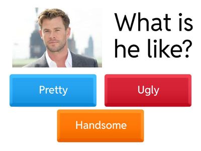 Beginners  - Adjectives to describe people