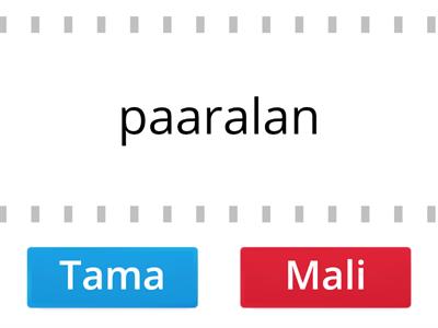 Tama kung kasama sa sektor ng serbisyo at Mali kung hindi.