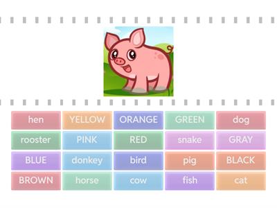 juego de inglés - 1ero Prim - Chavez Pulido