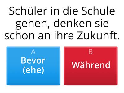 B2.1 Temporale Konjunktionen