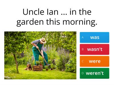 Past Simple - BE: was/wasn`t & were/weren`t 