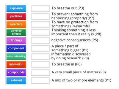 Ielts Matching Sentence Endings