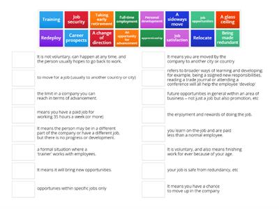 Business result Upper Unit 8 Employees Words