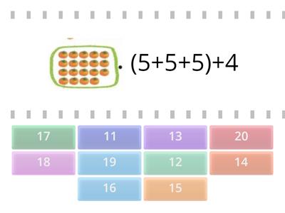 Приклади до 20