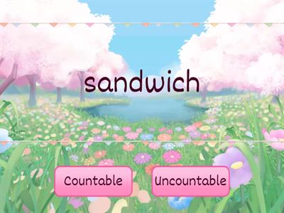 Countable / uncountable