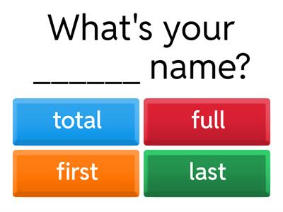 Greetings and introductions 