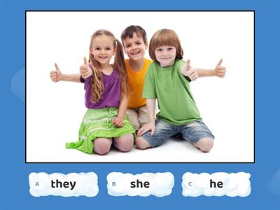 personal pronouns