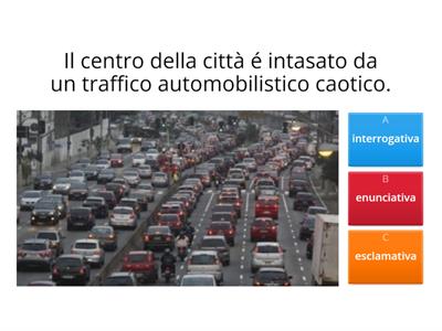 Proposizioni enunciative - interrogative - esclamative - volitive - desiderative