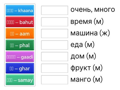 Начальная лексика (дом, машина)