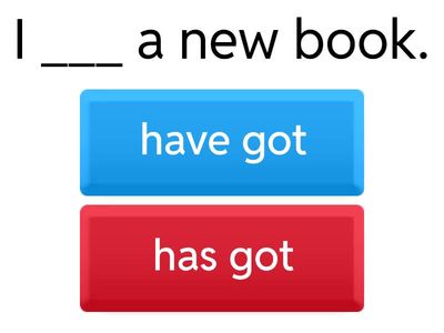 Sol Elem Have got Has got