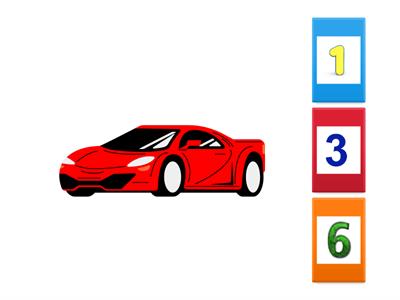 Цифри від 1 до 6