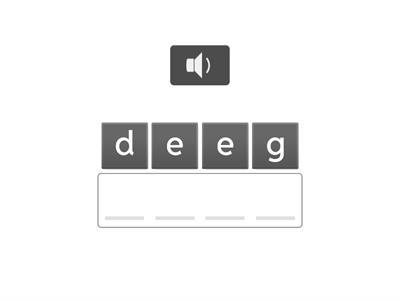 dge words