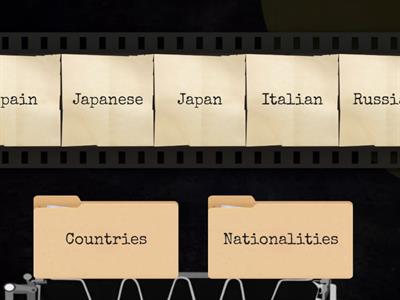 EF a1 file 2 nationalities sorting