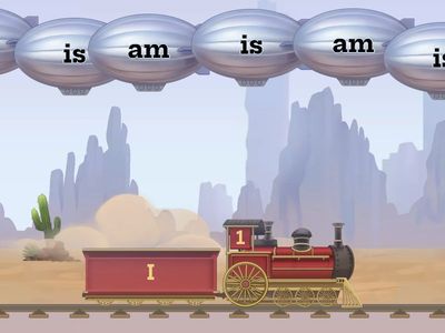 Паравозики: is/am/are